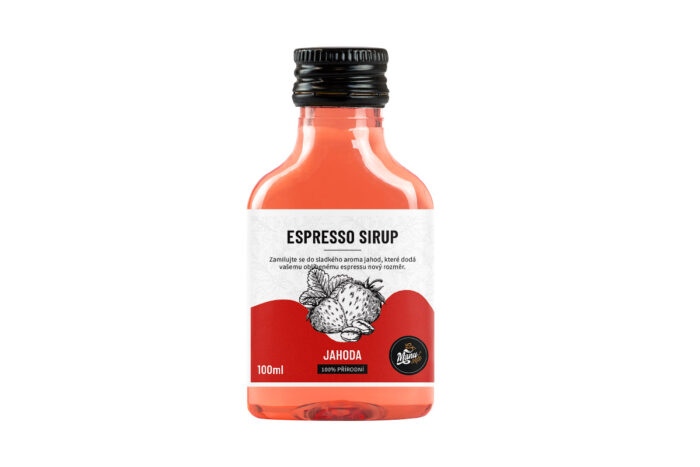 Espresso sirup Jahoda -